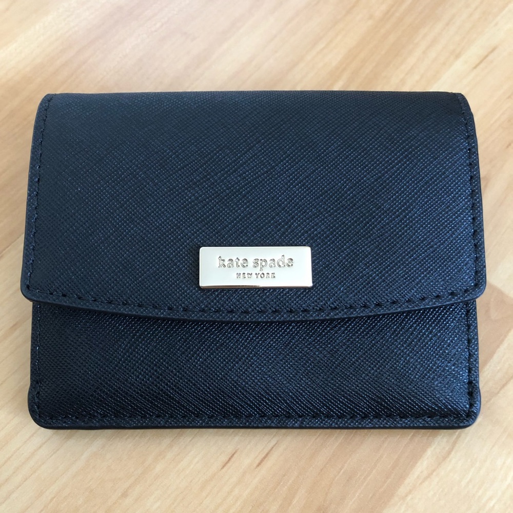 NWOT Kate Spade Laurel Way Petty Leather Wallet